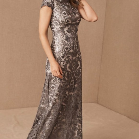 wrapped silk dress Stretch Satin Long Dress With Wrap-Over Slit And Lace-Up Back
